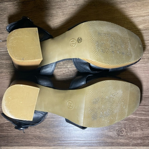 a.n.a Women’s Black Heels Size 7.5 Slingback - Picture 10 of 10